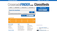 Desktop Screenshot of classifieds.crossroadsfinder.com